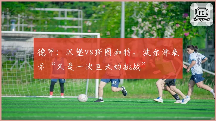 德甲:汉堡vs斯图加特,波尔津表示“又是一次巨大的挑战”